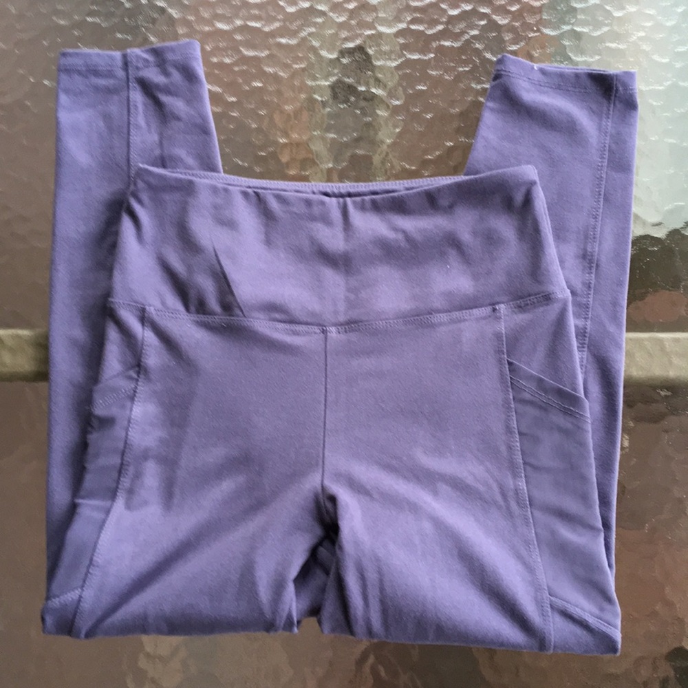 Balance collection purple cropped legging